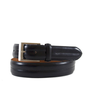 Double Barrel Monte Carlo Genuine Leather Belt | Bryant Park - Made in the USA