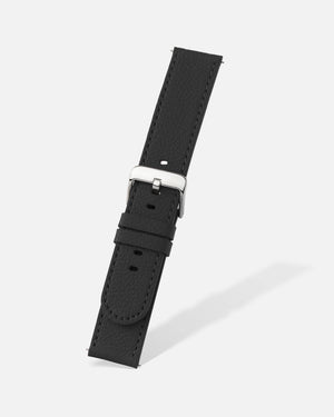 Grey Appleskin Stitched Watch Band