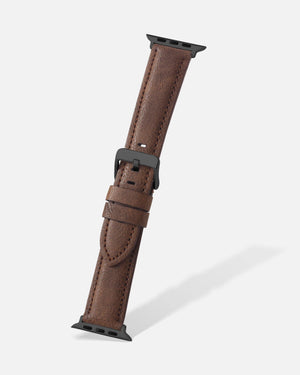 Green Vintage Microfiber Apple Watch Band