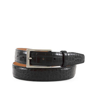 Genuine Semi-Shiny Alligator Belt