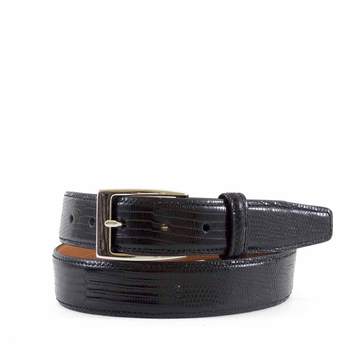 Men's Genuine Caiman Crocodile Tail Skin Belts