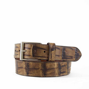 Genuine Vintage Crocodile Tail Belt