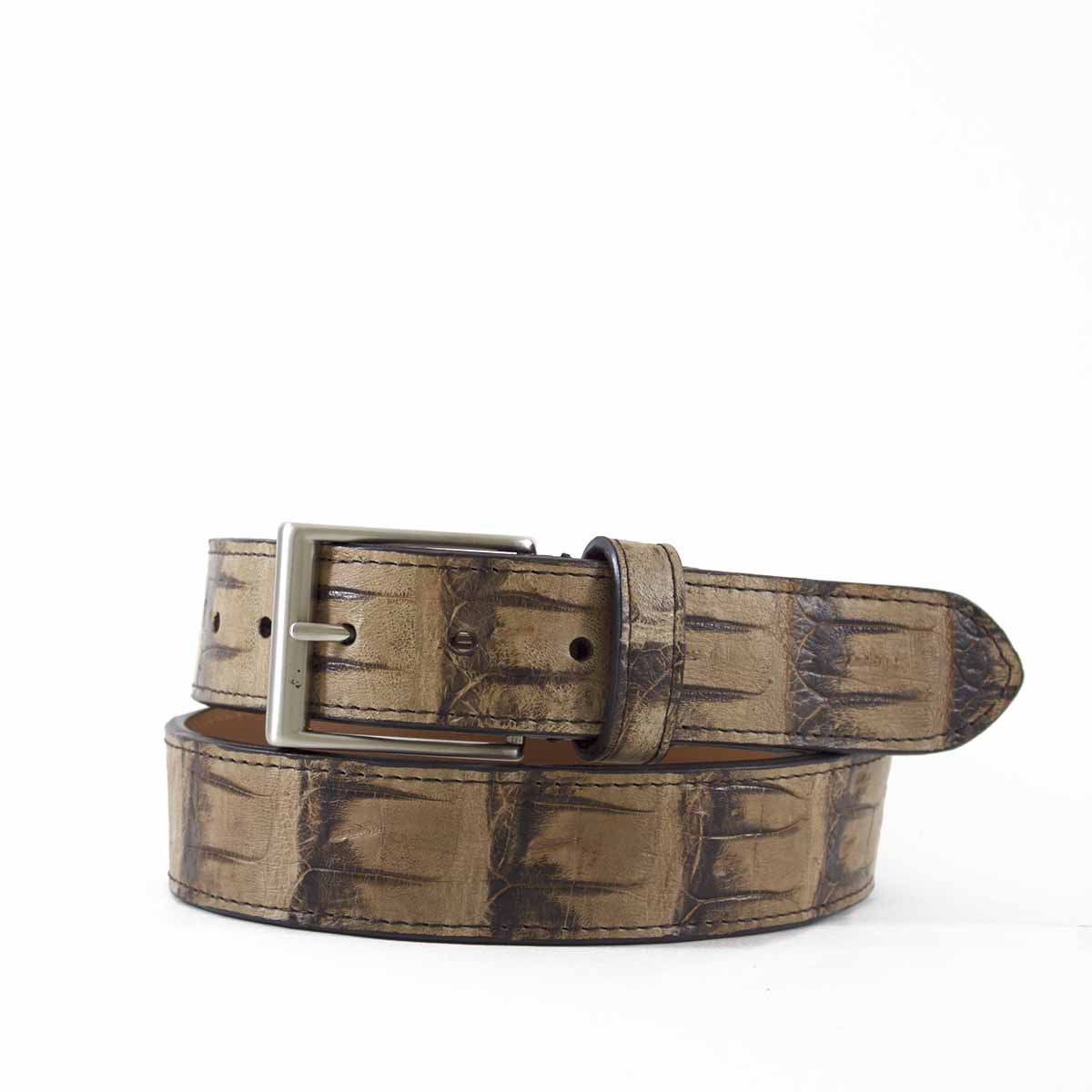 Genuine Vintage Crocodile Tail Belt  Mens Belts by Bryant Park - Roma  Industries