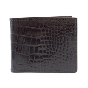 Genuine Alligator Bi-Fold Wallet