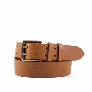 Leather Jean Belt with Two-Holes