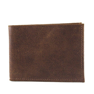 Saddle Distressed Leather Wallet