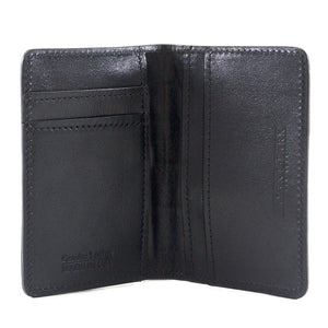 Black Alligator Embossed BiFold Card Case