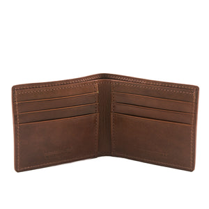 Vintage-Feel Leather Wallet